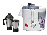 GTC Green Home Rotary Juicer Mixer Grinder 550W With 2 Stainless steel Jar ( White ) RS.1749 (56.00% Off) - Amazon
