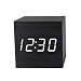 Produktbild Bobury Moderner hölzerner Digital LED Schreibtisch Wecker Thermometer Timer Kalender