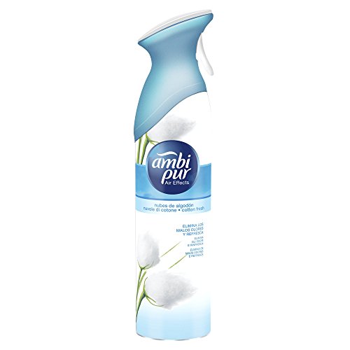 Ambi Pur Nubes de Algodón Resistente Ambientador en Spray, 300 ml