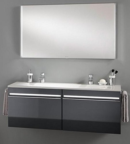 Preisvergleich Produktbild Joop Badmöel Set Doppelwaschbecken mit Spiegel weiß