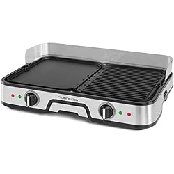 Riviera & Bar Plancha Électrique Réversible 2000W QPL520