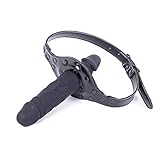 Bondage Masters Double Penis Mouth and Silicone Extended Pecker Gag