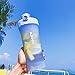 Produktbild Tragbarer Eiweißpulver-Shaker + Mischball, Outdoor-Sportgymnastik Kessel, Milchshake-Saft-Drink-Tasse, Sie Werden Es Sehr Mögen,Blue