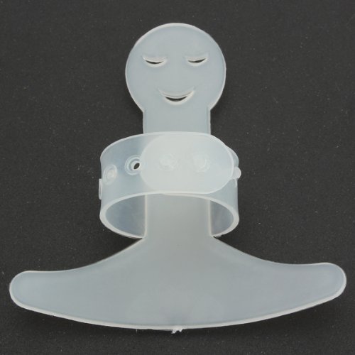 SODIAL (R) 2pcs Happy Smiley Kitchen Knife Chopping Cutting Guard Hand Finger Protector - 2