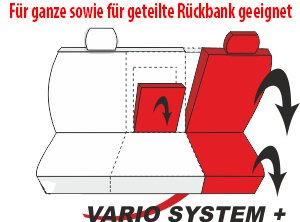 Seat Alhambra II 7 Sitze ab 2010 Maßgefertigte Sitzbezüge Sitzbezug Schonbezüge Sitzschoner - 5