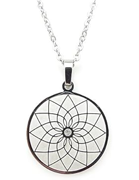 Traumfänger Magnetschmuck Set indianischer Stil Energetix 4you 2799 Dream Catcher mit Swarovski® Element und Halskette