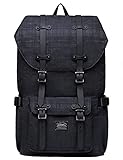 Rucksack Damen Herren Studenten Backpack KAUKKO 17 Zoll...