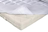 PROCAVE Micro-Comfort Matratzen-Bett-Schoner weiß 60×120 cm mit Spannumrandung | Höhe bis 30cm | Auch für Boxspring-Betten und Wasser-Betten geeignet | Microfaser | 100% Polyester | Matratzen-Auflage - 3