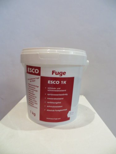 Preisvergleich Produktbild ESCO Fugemasse 5kg 1 Komponentig (gebrauchsfertig) (S135 Altweiß)