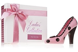 CHOCOLISSIMO Ladies - Haut talon rose en chocolat | Cadeau fête des mères | Femme | Saint Valentin | Anniversaire | Girly | Offrir | Noel | Pâques