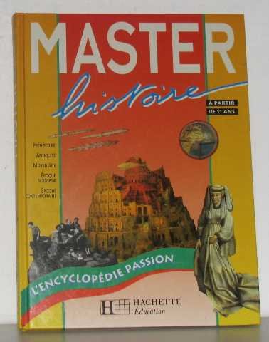 couverture de : Master histoire