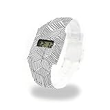 KUBIK STROKE Pappwatch/Paperwatch/Digitale Armbanduhr aus Tyvek®, absolut reißfest und wasserabweisend