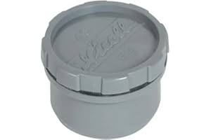 cyclingcolors tappo PVC per tubo scarico acqua plastica avvitare raccordo terminale incollare 40mm