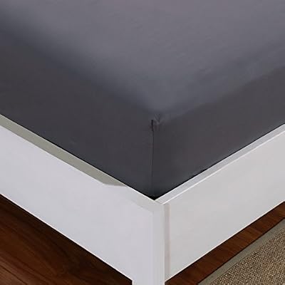 Mohap Drap Housse 140x190cm—140x200 cm en Microfibre Gris