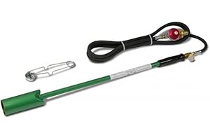 Weed Dragon VT2-23C Propane Vapor Torch Kit, 100,000 BTU Weed Burner with Hand-Tighten Tank Fitting, 27.5-Inch Length for Outdoor Weed Control, Driveway Cleanup and Garden Use