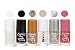 Fashion Bar Set of 6 Gel Finish Nail Polishes RS.210.00