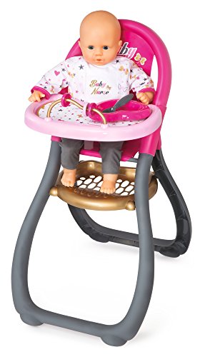 Trona Baby Nurse para muñeco bebé con accesorios (Smoby 220310)