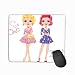 Produktbild Mouse Pad pop Art Cute Fashion Girls Beautiful Dress Girl Print Rectangle Rubber Mousepad 11.81 X 9.84 Inch