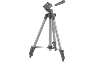 CULLMANN Alpha 1000 Statyw Z Głowicą 3-Drożną (3 Szuflady, Waga 480 G, Nośność 1 Kg), Standardowe, Srebro, Höhe: 106Cm, Cu 52100