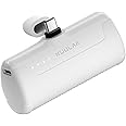 Kuulaa Power Bank 4500 mAh, Ultra-Small and Ultra-Compact Portable Charger, Mini Powrbank External Battery for Android Samsung Galaxy/Note/OPPO/LG/Switch/Huawei/Xiaomi (White)