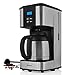 Produktbild Kaffeeautomat / Kaffeemaschine mit Edelstahl-Isolierkanne / 24-Stunden-Timer
