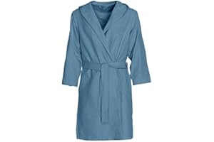 Dorian Home Accappatoio Per Bambini e Ragazzi In Morbida Microfibra: Ragazzo E Ragazza Con Comodo Cappuccio - 9 Colori Disponibili, No Stiro, Con Tasche