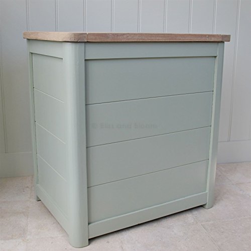 French Grey Laundry Bin Wooden Linen Bas Buy Online In Dominica At Desertcart