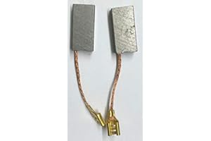 BARGAINWORLDUK Geakv Carbon Brushes, 6.8mm x 12.4mm x 26mm, 2 Count, Fits Hilti Wall Chaser DCSE19 DCSE20 110V Ref 206240