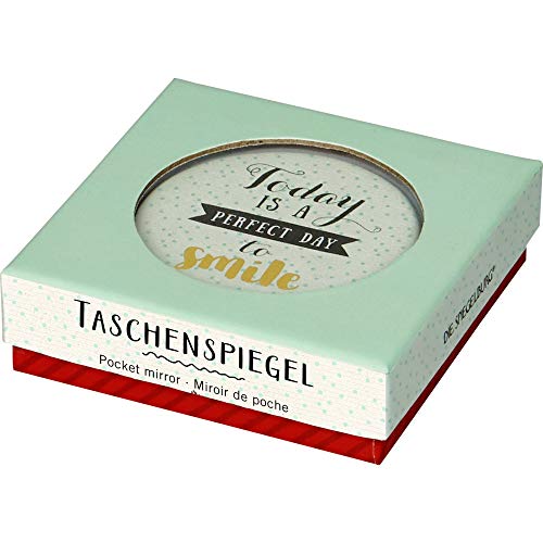 Preisvergleich Produktbild Die Spiegelburg 14985 Taschenspiegel (... Perfect Day to Smile) Viel Glück