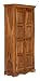 Produktbild massivum Kleiderschrank Merlin 90x180x40 cm Palisander braun gewachst