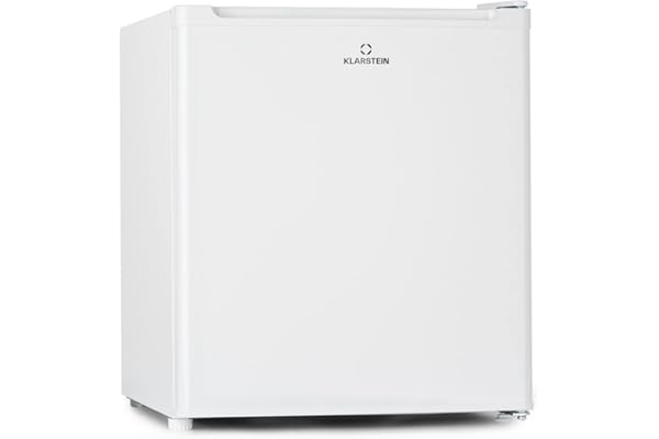 Klarstein Mini Congelateur Armoire, Petit Congélateur pour la Chambre et la Maison, Mini congélateur 33L, Congelateur Petite Taille avec Etagère, Econome en Energie, Appareil à glaçons et Grattoir