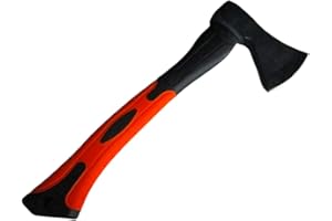 FAST WORLD SHOPPING ® Ascia Spaccalegna Picozzino Spacca Legna Da 600 Gr Accetta Taglialegna Con Lama In Acciaio