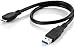 Produktbild Poppstar Micro USB 3.0 Verbindungskabel, 0,35 m, USB-Kabel, Festplattenkabel
