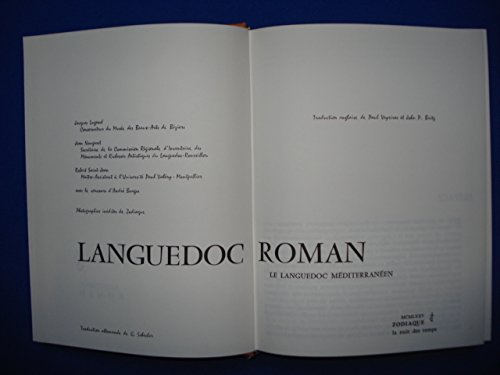 Languedoc roman : Le Languedoc méditerranéen (La Nuit des temps) en ligne Languedoc roman : Le Languedoc méditerranéen (La Nuit des temps) en ligne