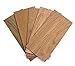 Produktbild wodewa Holz Furnier Set 4mm Starkfurnier Teak 30x14cm | 5er Set Sägefurnier Bastelholz Platten Echtholz Holzfurnier zum Basteln Holzplatte Bastelset Modellbau DIY