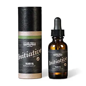 Initiative Beard Oil | Fresh Citrus Scent | Best Softener and Conditioner for Itchy Beards