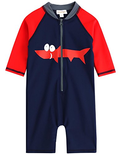 Vaenait Baby 0-24M Infant Boys Longsleeves One piece Swimsuit Baby Tucuxi S