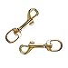 Produktbild B Baosity 2 / 4er Pack Messing Swivel Karabinerhaken Haken Clip Für Tauchen Sport Outdoor Camping - 2 Stück