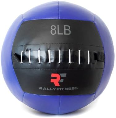 Rally Fitness Wall Ball 8 lb. (Purple and Black)