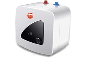 Instant Electric Tankless Water Heater 220/240V, FVSTR Small Smart Portable Self-Modulating on Demand，Use Under Sink Kitchen Household Shower, Hot Water for House Shower [Energy Class A] (Black-2.5KW)