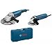 Produktbild BOSCH Winkelschleifer-Set 125/230 mm 850/2200 W, 0615990DG0
