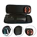 Produktbild Colorful Für JBL Flip4 Tasche, Tragetasche mit Handschlaufe Hochwertig und Robust Kompatibel mit JBL Flip4 Bluetooth Lautsprecher - Schwarz