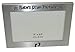 ' Baby's Scan Picture ' - Photo Picture Frame Gift - 5 x 3.5 " - Brushed Aluminium Satin Silver Colour