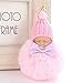Produktbild TAOtTAO 8 CM Nette Puppe Keychain Anhänger Frauen Schlüsselanhänger Halter Pompoms Schlüsselanhänger (M)