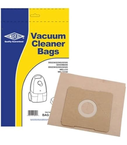 Vhbw 10x Sacchetto Compatibile Con Hoover Compact 1300electronicPlus, 1200 TS, 1400 Aspirapolvere - Carta, 26cm X 21cm Color Sabbia | Leroy Merlin - Foto 7