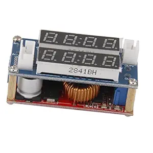 Kawn 5A Adjustable Step Down Lithium ion Battery Charger Module LED Voltmeter