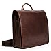 Produktbild Offermann Ledertasche Messenger inklusive 14 Zoll Laptopfach als Umhängetasche 6 Liter dunkelbraun