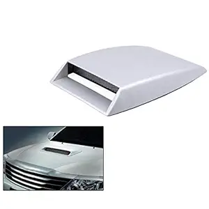 Vocado Air Intake Car Bonnet Scoop White for Maruti XL6