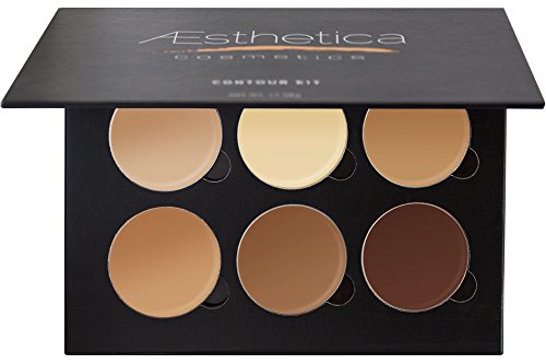 Aesthetica Cosmetics Cream Contour and Highlighting Makeup Kit - Contouring Palette
