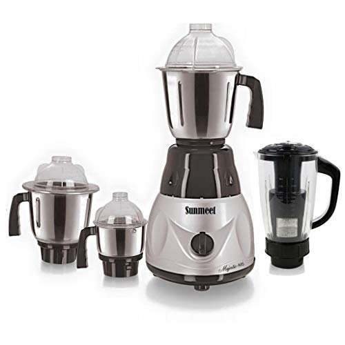 Sunmeet MG16-710 4 1000 Watts Plastic Mixer Grinder Direct Factory Outlet Jars (Standard Size)